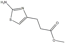 methyl 3-(2-amino-1,3-thiazol-4-yl)propanoate Structure