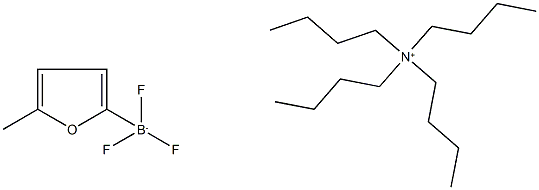 Tetrabutylammonium 5-methylfuran-2-trifluoroborate 구조식 이미지