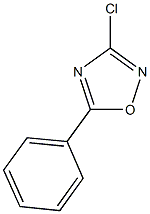 3-Chloro-5-phenyl-1,2,4-oxadiazole 구조식 이미지