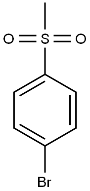 1-BROMO-4-METHANESULFONYL BENZENE 구조식 이미지