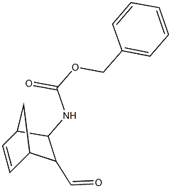 BENZYL 3-FORMYLBICYCLO[2.2.1]HEPT-5-EN-2-YLCARBAMATE Structure