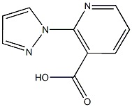 2-(1H-PYRAZOL-1-YL)NICOTINIC ACID 구조식 이미지