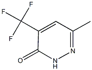 6-METHYL-4-(TRIFLUOROMETHYL)PYRIDAZIN-3(2H)-ONE Structure