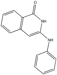 3-ANILINOISOQUINOLIN-1(2H)-ONE Structure