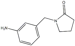 1-(3-AMINOBENZYL)PYRROLIDIN-2-ONE Structure
