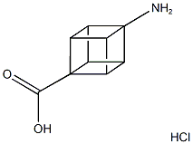 4-AMINOCUBANE-1-CARBOXYLIC ACID HYDROCHLORIDE 구조식 이미지