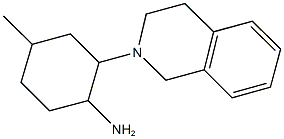 2-(3,4-DIHYDROISOQUINOLIN-2(1H)-YL)-4-METHYLCYCLOHEXANAMINE Structure