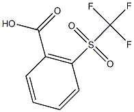 2-[(trifluoromethyl)sulfonyl]benzoic acid Structure
