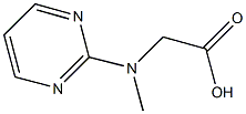 [methyl(pyrimidin-2-yl)amino]acetic acid Structure