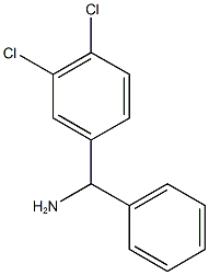 (3,4-dichlorophenyl)(phenyl)methanamine Structure