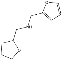 (furan-2-ylmethyl)(oxolan-2-ylmethyl)amine Structure