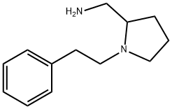 [1-(2-phenylethyl)pyrrolidin-2-yl]methanamine Structure