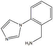 [2-(1H-imidazol-1-yl)phenyl]methanamine 구조식 이미지