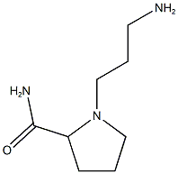 1-(3-aminopropyl)pyrrolidine-2-carboxamide 구조식 이미지