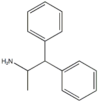 1,1-diphenylpropan-2-amine 구조식 이미지