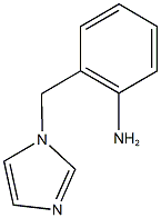 2-(1H-imidazol-1-ylmethyl)aniline 구조식 이미지