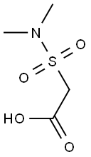 2-(dimethylsulfamoyl)acetic acid 구조식 이미지