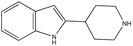 2-(piperidin-4-yl)-1H-indole Structure