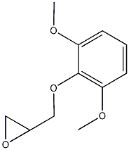 2-[(2,6-dimethoxyphenoxy)methyl]oxirane 구조식 이미지