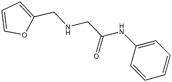 2-[(furan-2-ylmethyl)amino]-N-phenylacetamide 구조식 이미지