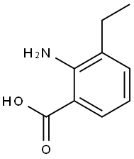 2-amino-3-ethylbenzoic acid 구조식 이미지