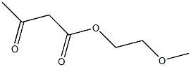 2-methoxyethyl 3-oxobutanoate Structure