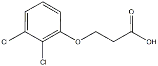 3-(2,3-dichlorophenoxy)propanoic acid Structure