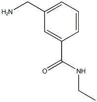 3-(aminomethyl)-N-ethylbenzamide Structure