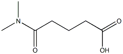 4-(dimethylcarbamoyl)butanoic acid Structure