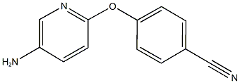 4-[(5-aminopyridin-2-yl)oxy]benzonitrile Structure