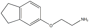 5-(2-aminoethoxy)-2,3-dihydro-1H-indene Structure