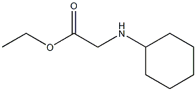 ethyl 2-(cyclohexylamino)acetate 구조식 이미지