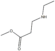 methyl 3-(ethylamino)propanoate Structure