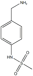 N-[4-(aminomethyl)phenyl]methanesulfonamide 구조식 이미지