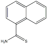 naphthalene-1-carbothioamide Structure