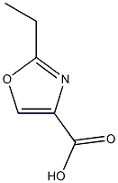 2-ethyl-1,3-oxazole-4-carboxylic acid 구조식 이미지