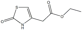 ETHYL (2-OXO-2,3-DIHYDRO-1,3-THIAZOL-4-YL)ACETATE Structure