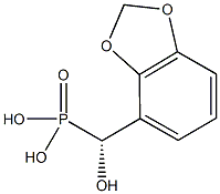(R)-1,3-BENZODIOXOL-4-YL(HYDROXY)METHYLPHOSPHONIC ACID Structure