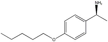 (1S)-1-[4-(PENTYLOXY)PHENYL]ETHANAMINE 구조식 이미지