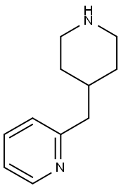 2-(piperidin-4-ylmethyl)pyridine 구조식 이미지