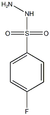 4-fluorobenzene-1-sulfonohydrazide Structure