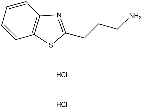 3-(1,3-benzothiazol-2-yl)propan-1-amine dihydrochloride Structure