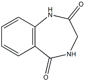 2,3,4,5-tetrahydro-1H-1,4-benzodiazepine-2,5-dione 구조식 이미지