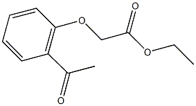 ethyl (2-acetylphenoxy)acetate 구조식 이미지