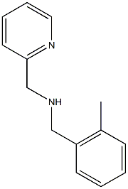 [(2-methylphenyl)methyl](pyridin-2-ylmethyl)amine Structure