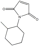 1-(2-methylcyclohexyl)-2,5-dihydro-1H-pyrrole-2,5-dione 구조식 이미지