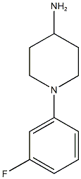 1-(3-fluorophenyl)piperidin-4-amine Structure