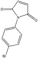 1-(4-bromophenyl)-2,5-dihydro-1H-pyrrole-2,5-dione 구조식 이미지