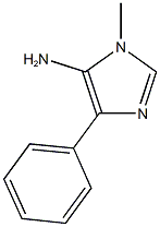 1-methyl-4-phenyl-1H-imidazol-5-amine Structure