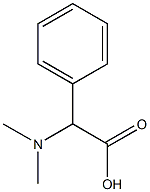 2-(dimethylamino)-2-phenylacetic acid Structure